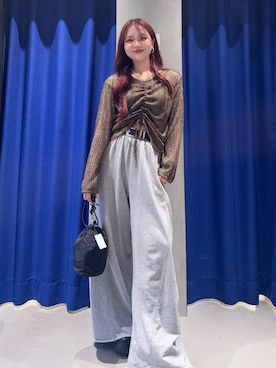 「アイテム（キャミソール）」を使った、Suzuka さん（レディース・158cm・20代）の夏コーディネート