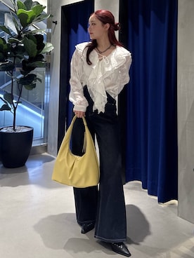 「PAGEBOY（ページボーイ）のアイテム（アクセサリー）」を使った、Suzuka さん（レディース・158cm）の春コーディネート