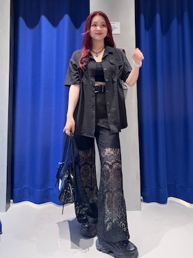 「アイテム（テーラードジャケット）」を使った、Suzuka さん（レディース・158cm・20代）の夏コーディネート