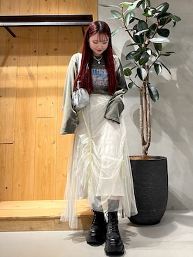 Suzuka さん（レディース・158cm）の秋コーディネート