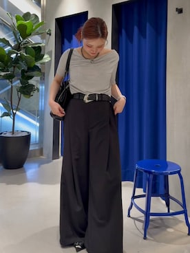 Suzuka さん（レディース・158cm）の春コーディネート