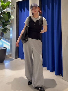 「PAGEBOY（ページボーイ）のアイテム（アクセサリー）」を使った、Suzuka さん（レディース・158cm）の春コーディネート