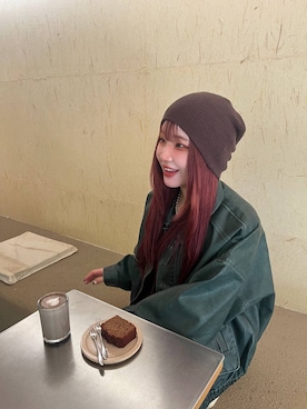 「PBLIM（ページボーイリム）のアイテム（ブルゾン）」を使った、Suzuka さん（レディース・158cm）の秋コーディネート