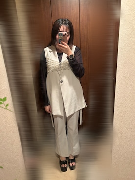 ひらりさん（レディース・160cm）の春コーディネート