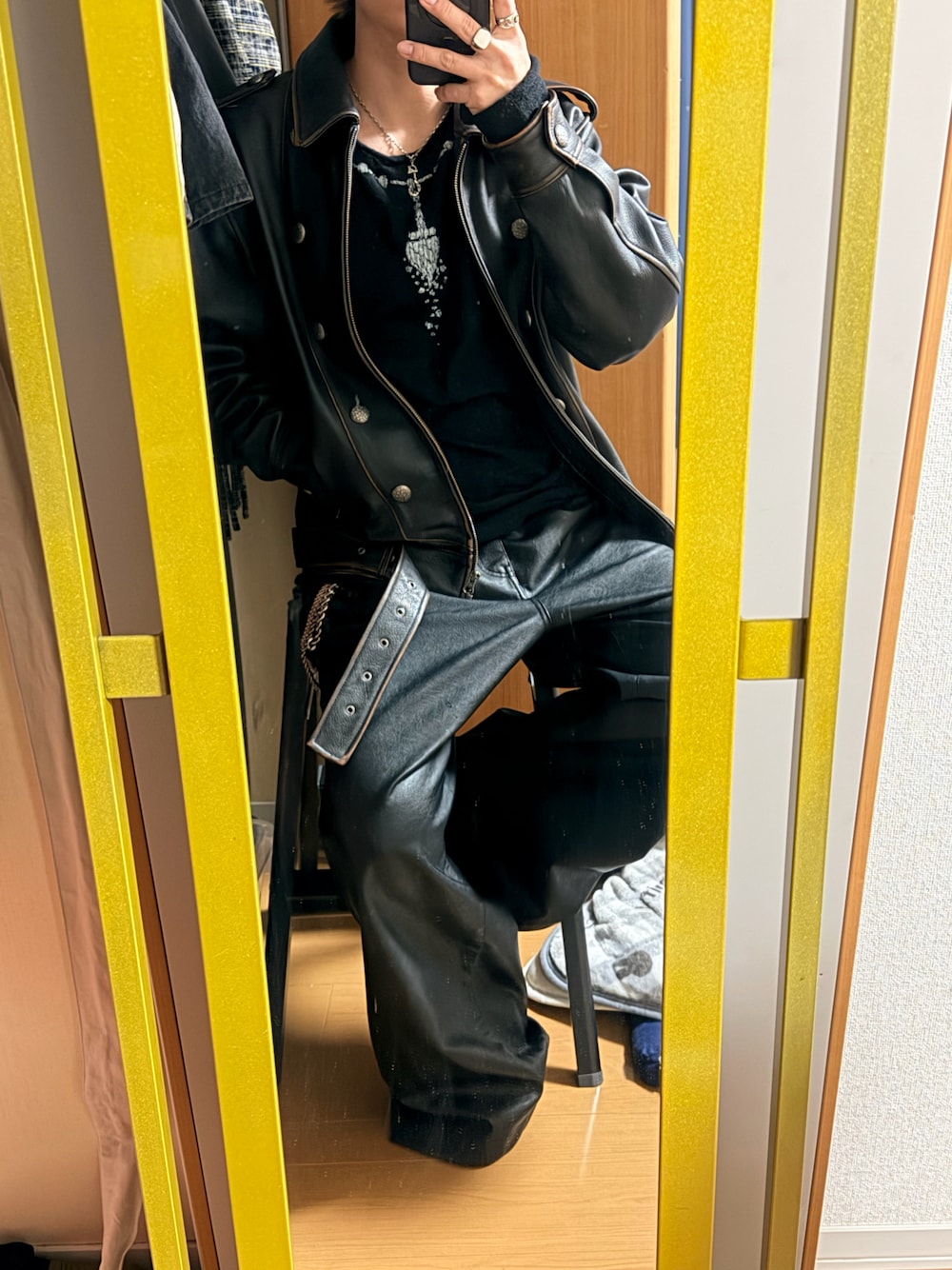 GRANCY】Napoleon Leather Blouson / ナポレオンレザーブルゾンを使っ