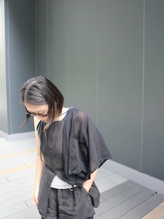 LA PEAU DE GEM（ラポドゥジェム）の「【LA PEAU DE GEM】front cut