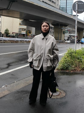 「ブルベ冬×秋カラーコーデ」｜nonokuakiさん（レディース・148cm）の秋コーディネート