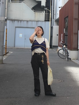 「アイテム（その他トップス）」を使った、nonokuakiさん（レディース・148cm）の春コーディネート