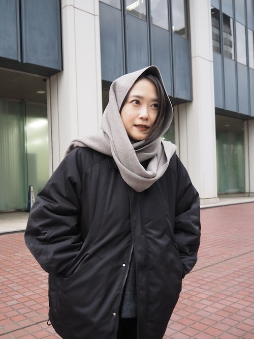 LA PEAU DE GEM】antipilling muffler/アンチピリングマフラー