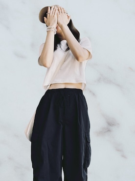 「PAGEBOY（ページボーイ）のアイテム」を使った、negimoさん（骨格ストレート・レディース・167cm）の夏コーディネート