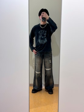 「DEVICE（デバイス）のアイテム」を使った、たけさん（メンズ・169cm）の冬コーディネート