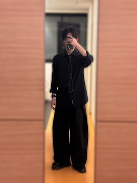 「soerte（ソエルテ）のアイテム（パンツ）」を使った、たけさん（メンズ・169cm）の春コーディネート