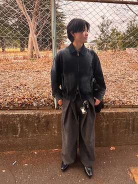 たけさん（メンズ・169cm）の冬コーディネート