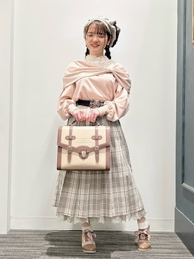 めぐさんの（axes femme | アクシーズファム）を使ったコーディネート