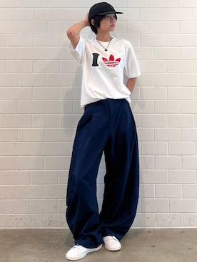 MNさん(レディース・161cm)の夏コーディネート