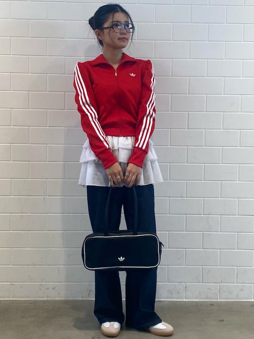 adidas Originalsエレベーテッド スリーブFBトラックトップ / ジャージ