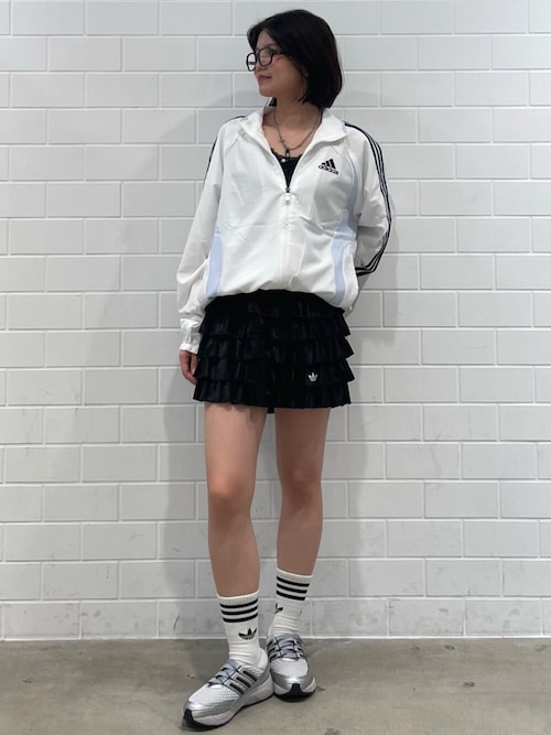 adidas（アディダス） スカート レース フリル ミニスカート