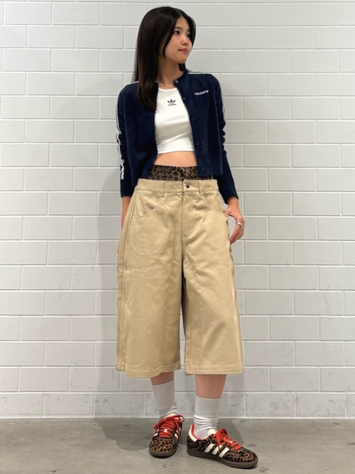 adidas アディダス フラッフィーニット カーディガン シャギー ニット M adidas カーディガン フラッフィー ニットカーディガン