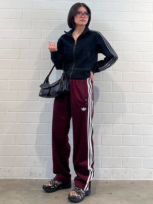 デニム ファイヤーバード トラックジャケット adidas Originals adidas（アディダス） ジャージ ファイヤーバード トラックトップ