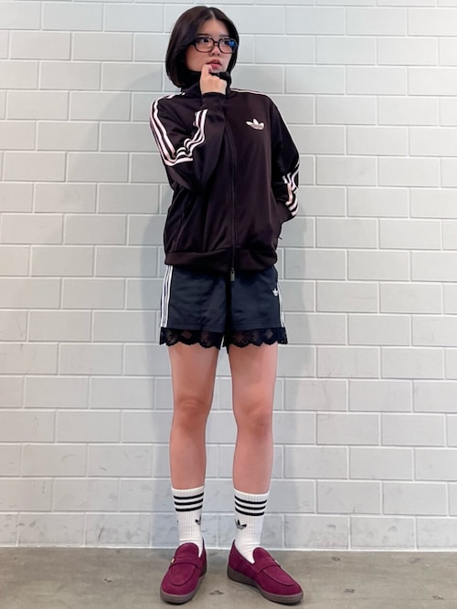 adidas（アディダス） パンツ レース トリム スリーストライプス