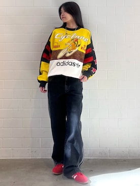 「トレーナー」｜MNさん（レディース・161cm）の秋コーディネート