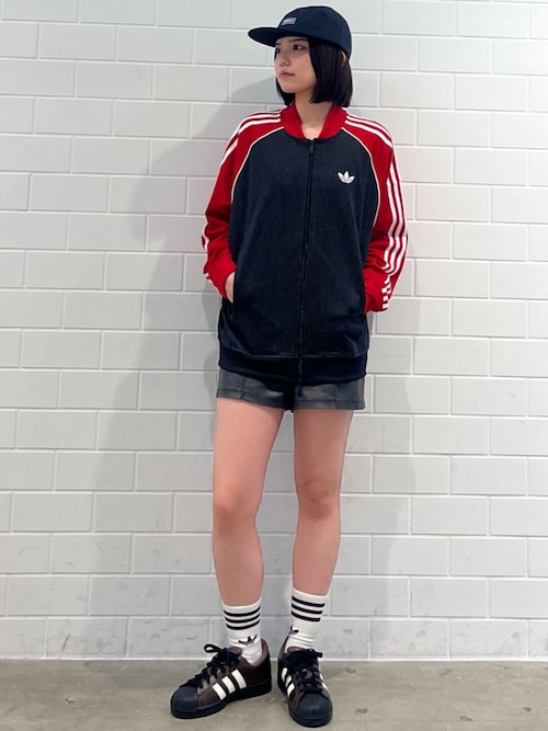未使用級✨アディダス　トラックトップ　メッシュジャケット　ブルゾン　Lサイズ アディダス オリジナルス adidas Originals メンズ スーパースター