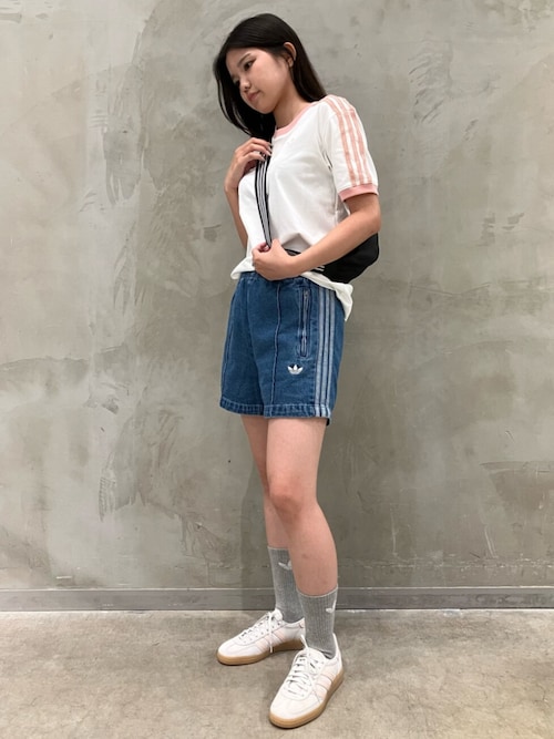 新品★アディダス アディカラー デニム ファイヤーバードショーツSショートパンツ adidas パンツ アディカラー デニム ファイヤーバードショーツ