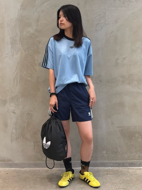 adidas Originals ジムサック メタリック ロゴ リップストップ adidas Originals ジムサック メタリック ロゴ リップストップ