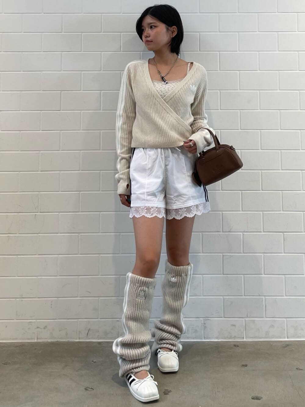  ショートパンツレーストリム スリーストライプパンツ ホワイト XL アディダス レーストリム スリーストライプス ショーツ - ホワイト