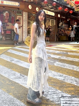 「スニーカーコーデ」｜MISAさん（レディース・163cm・20代）の夏コーディネート