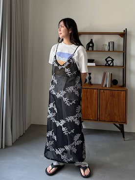 「アイテム（ワンピース）」を使った、MISAさん（レディース・163cm・20代）の夏コーディネート
