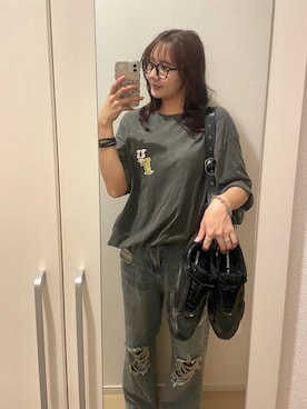 「アイテム（リング）」を使った、MISAさん（レディース・163cm）の夏コーディネート