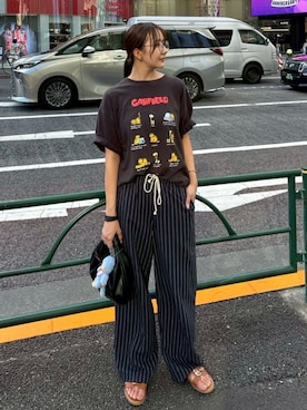 「niko and...（ニコアンド）のアイテム」を使った、MISAさん（骨格ストレート・レディース・163cm）の夏コーディネート