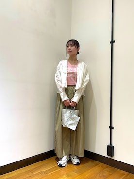 「MIXTA（ミクスタ）のアイテム」を使った、-SAKI-さん（レディース・168cm）の春コーディネート