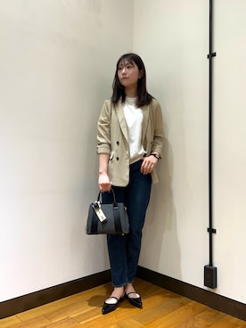 -SAKI-さん（レディース・168cm）の春コーディネート