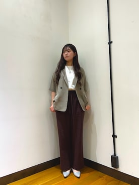 「URBAN RESEARCH ROSSO WOMEN（アーバンリサーチ　ロッソ）のアイテム」を使った、-SAKI-さん（レディース・168cm）の春コーディネート