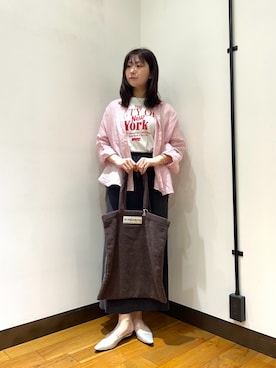 -SAKI-さん（レディース・168cm）の春コーディネート