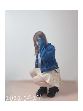 しおしおさん（レディース・153cm・10代）の春コーディネート