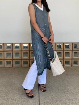 「e.r.g*（イーアールジー）のアイテム」を使った、coconatataさん（レディース・159cm）の春コーディネート