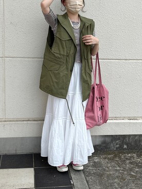 🐏さん（レディース・157cm）の春コーディネート