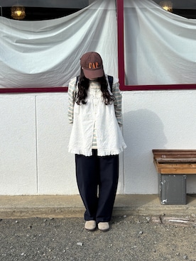 🐏さん（レディース・157cm）の春コーディネート