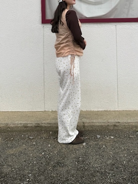 「BASERANGE（ベースレンジ）のアイテム」を使った、🐏さん（レディース・157cm）の秋コーディネート
