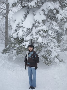 __Jさん（レディース・158cm）の冬コーディネート