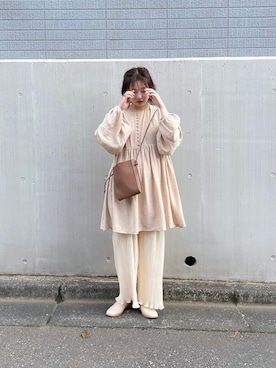 「アイテム（その他シューズ）」を使った、ももたさん（レディース・157cm）の夏コーディネート