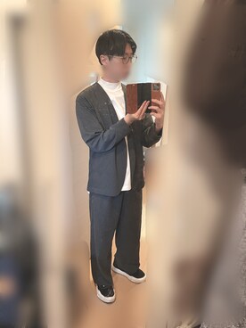 「UNITED TOKYO（ユナイテッドトウキョウ）のアイテム（ノーカラージャケット）」を使った、pyosさん（メンズ・171cm）の春コーディネート