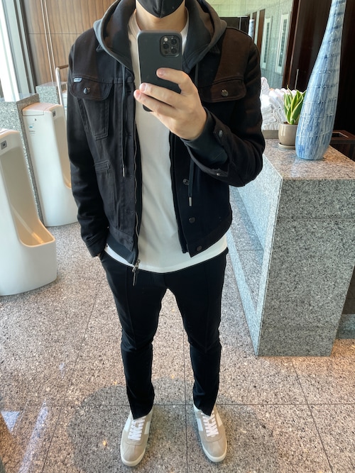 TOM FORD クリーム デニムジャケット L TOM FORDのデニムジャケットを