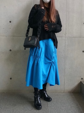 「TOFF&LOADSTONE（トフアンドロードストーン）のアイテム」を使った、ayakaさん（レディース・156cm）の春コーディネート