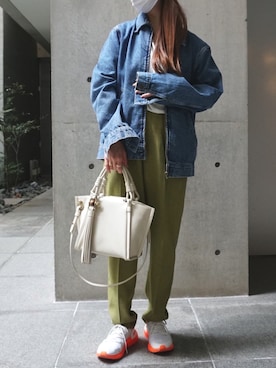 「TOFF&LOADSTONE（トフアンドロードストーン）のアイテム」を使った、ayakaさん（レディース・156cm）の春コーディネート