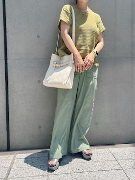 「TOFF&LOADSTONE（トフアンドロードストーン）のアイテム」を使った、ayakaさん（レディース・156cm）の秋コーディネート