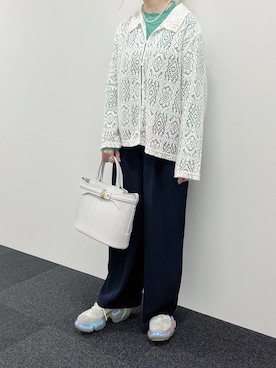 「TOFF&LOADSTONE（トフアンドロードストーン）のアイテム」を使った、ayakaさん（レディース・156cm）の春コーディネート